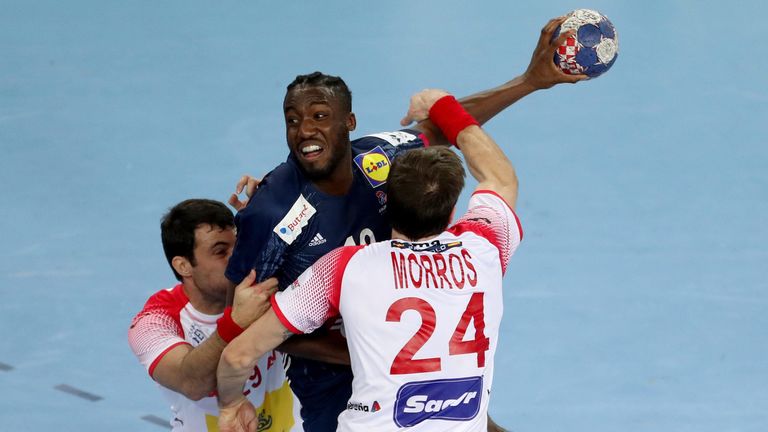 Luc Abalo spielt für Frankreich bei der Handball WM 2019