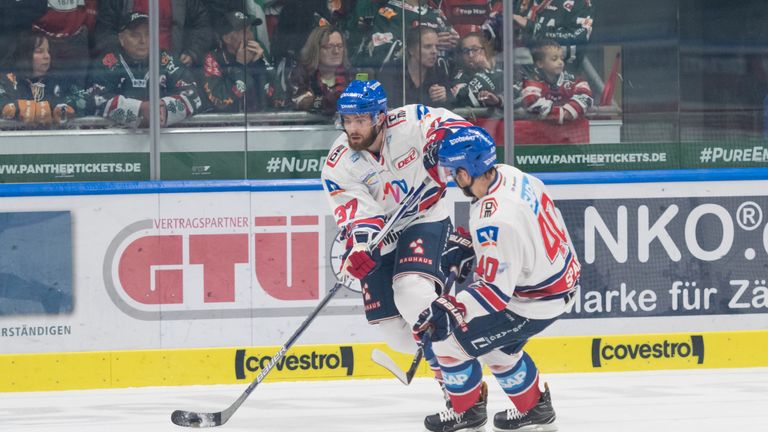 Die Adler Mannheim mussten sich erstmals seit acht Spielen geschlagen geben.