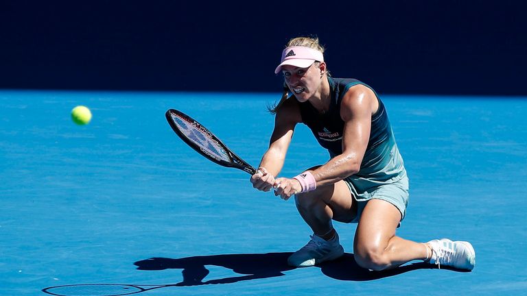 Angelique Kerber zieht bei den Australian Open in die 3. Runde ein.