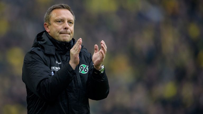 Trainer Andre Breitenreiter steht bei Hannover 96 vor einer ungewissen Zukunft.
