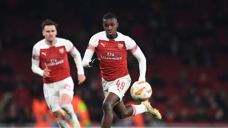 Eddie Nketiah (19, FC Arsenal U23):