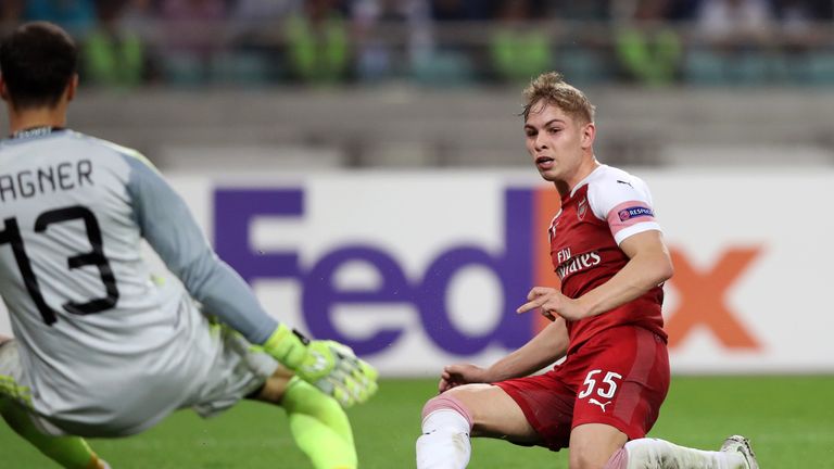 Emile Smith-Rowe (18, FC Arsenal U23): 