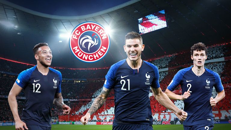 Der Kader des FC Bayern München könnte in der nächsten Saison von zahlreichen französischen Profis gespickt sein.