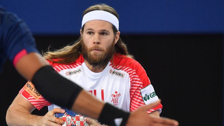 Mikkel Hansen spielt für Dänemark bei der Handball WM 2019