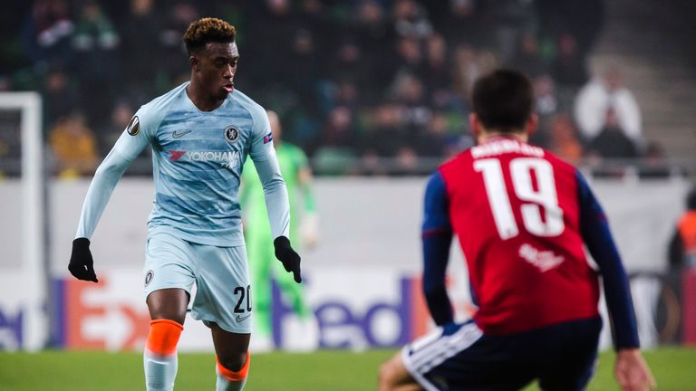 Hudson-Odoi steht beim FC Chelsea bis 2020 unter Vertrag.