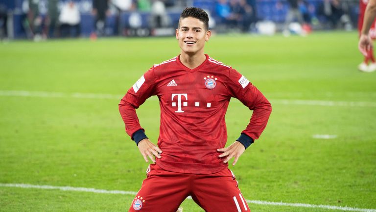 Lässt James Rodriguez den FC Bayern in der Rückrunde jubeln?