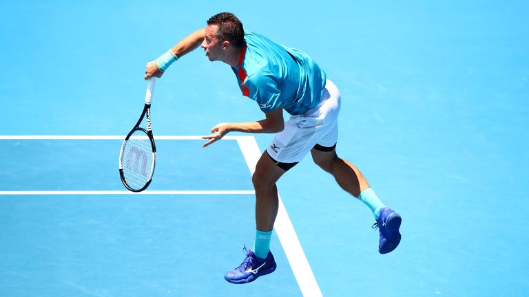 Philipp Kohlschreiber steht in Auckland im Viertelfinale