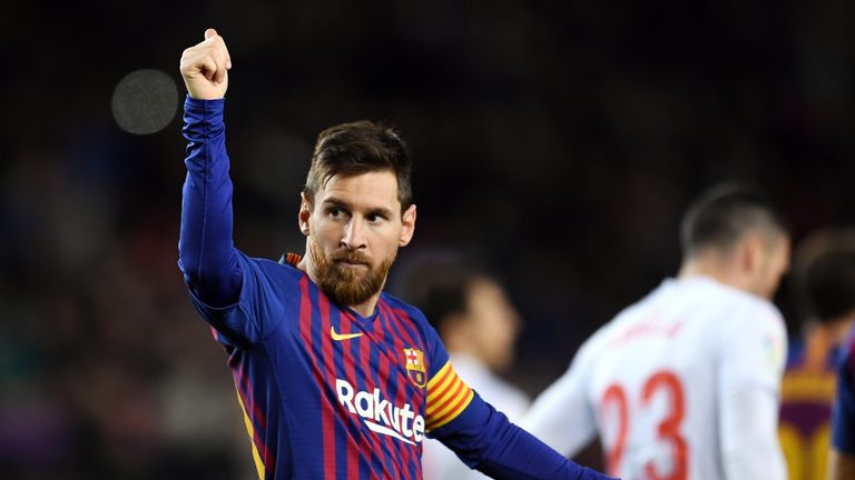 Lionel Messi hat sein 400. Tor in der spanischen La Liga geschossen.