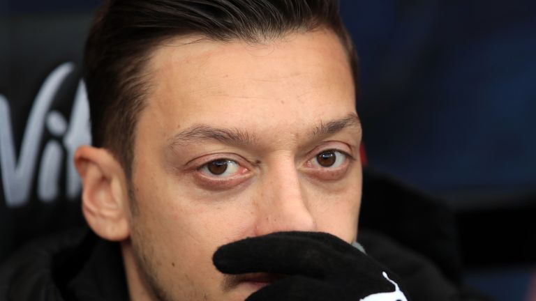 Mesut Özil wurde für das Spiel bei West Ham United nicht für den Kader berufen. 