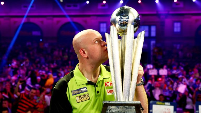 Michael van Gerwen ist der neue Darts-Weltmeister.