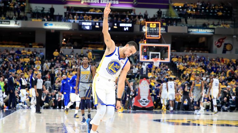Steph Curry setzt in der NBA den nächsten Meilenstein. 