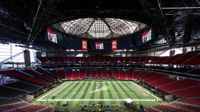 Der 53. Super Bowl wird im Mercedes-Benz Stadium in Atlanta stattfinden. 