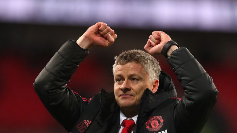Ole Gunnar Solskjaer ist der erste United-Trainer, der seine ersten sechs Pflichtspiele gewinnen konnte.