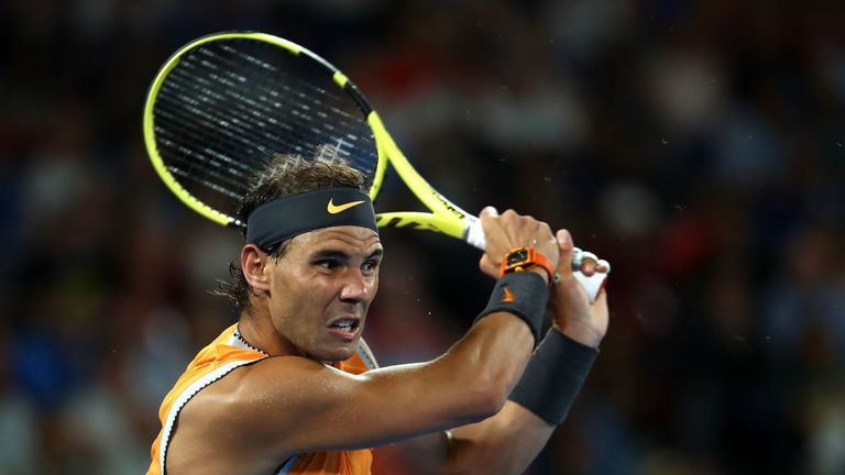 Rafael Nadal ist souverän ins Halbfinale der Australian Open eingezogen. 