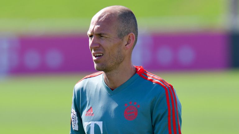 Arjen Robben fehlt dem FC Bayern zum Rückrunden-Auftakt verletzt