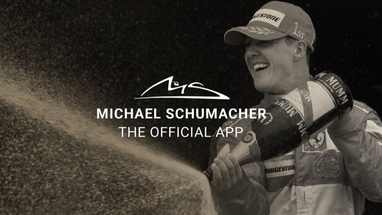 Die offizielle App von Michael Schumacher gibt es im Apple App Store (Bildquelle: Apple App Store).