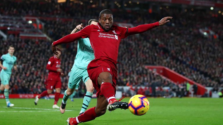 Wijnaldum: Der Niederländer ist im defensiven Mittelfeld gesetzt und der Ggegenpart zu Fernandinho.  Der 28-Jährige gibt den Ton an in der Schaltzentrale und mit großer Stärke im Eins-Gegen-Eins. Unentschieden – 1:3!