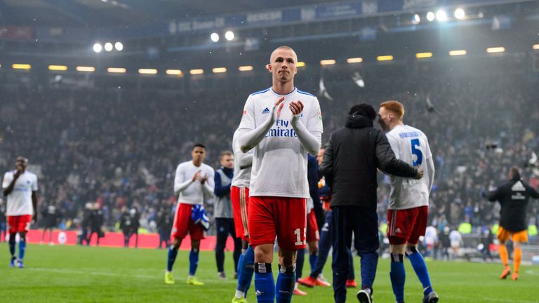 Fiete Arp wird sich spätestens im Sommer 2020 von den HSV-Fans verabschieden. 