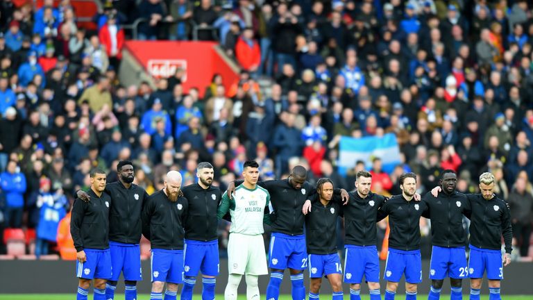 Cardiff City trauert um den verstorbenen Emiliano Sala.