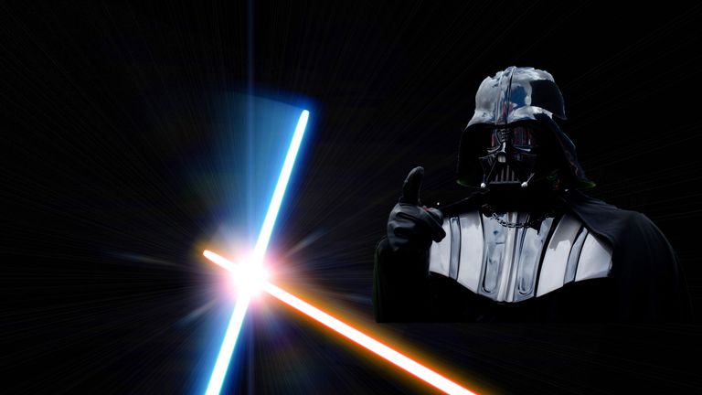 Frankreichs Fechter sind auf den Spuren von Darth Vader.