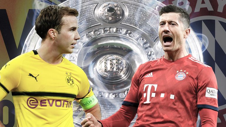 Kampf um die Meisterschaft: Der FC Bayern und Borussia Dortmund im Fernduell.