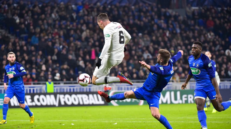 Julian Draxler traf für Paris Saint-Germain gegen den FC Villefranche in der Verlängerung