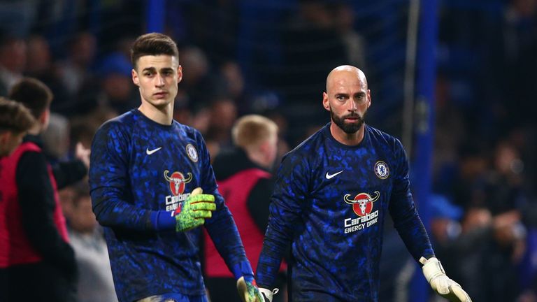 Kepa oder Caballero? Wer hütet in Zukunft das Tor des FC Chelsea?
