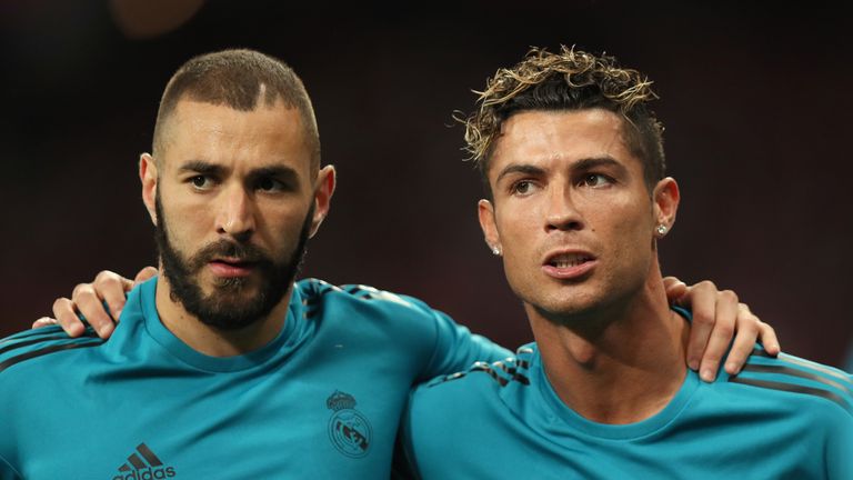 Von 2009-2018 spielten Benzema und Ronaldo zusammen für den königlichen Verein.