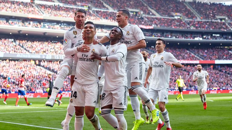 Real Madrid hat die Heimserie von Stadtrivale Atletico beendet.