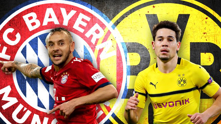 Rückennummer 13: Bayerns Rafinha und Dortmunds Raphael Guerreiro.