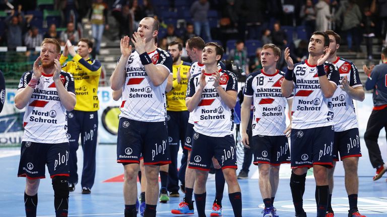 Flensburg-Handewitt gewinnt das Achtelfinal-Hinspiel der Champioons League beim HC Meshkov Brest mit 30:28.