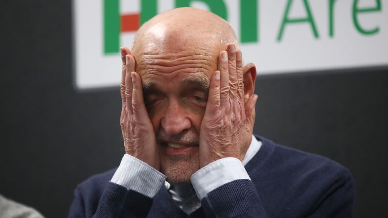 Hannovers Präsident Martin Kind sieht keine Hoffnung auf den Klassenerhalt in der Bundesliga.