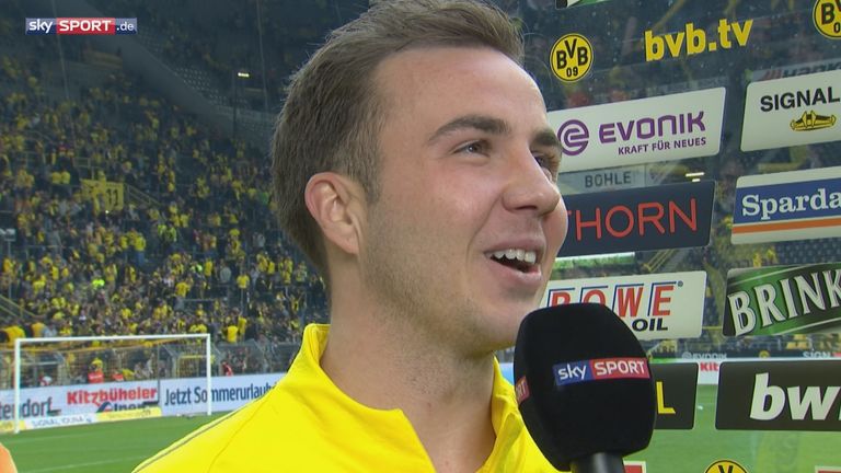 Mario Götze freut sich auf das Duell gegen seinen Ex-Klub FC Bayern.