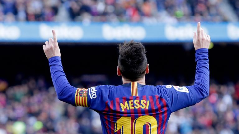 Lionel Messi erzielte in den letzten zehn Saisons immer mindestens 40 Treffer für den FC Barcelona.