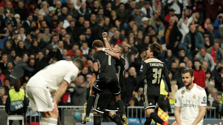 Real Madrid scheitert im Achtelfinale der Champions League sensationell an Ajax Amsterdam.