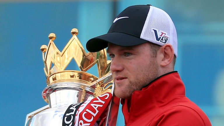 Wayne Rooney hat mit Manchester United fünfmal die englische Meisterschaft gewonnen.