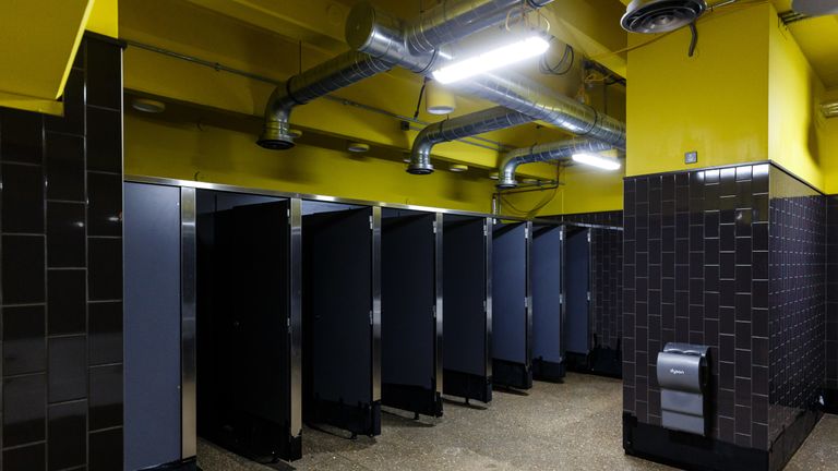 Tottenham Stadion Toiletten