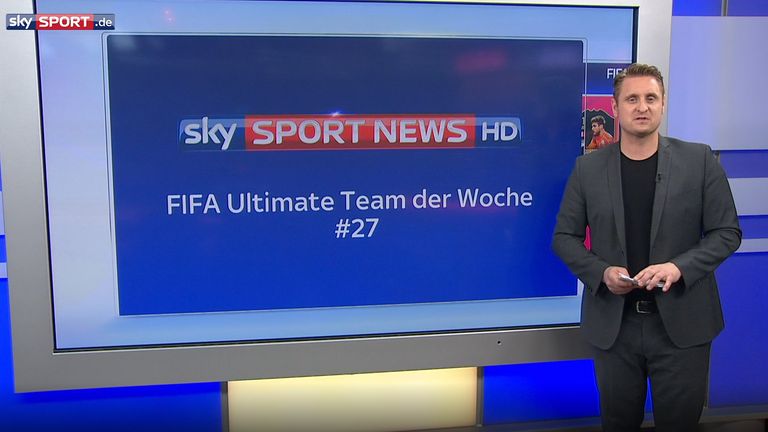 Sky Sport News HD schaut auf das aktuelle FIFA Ultimate Team der Woche #26.