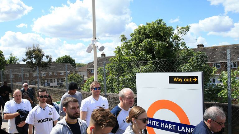 Die Haltestelle White Hart Lane wird wohl umbenannt