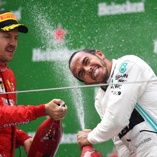 Shanghai: Hamilton triumphiert vor Bottas - Vettel ohne Siegchance