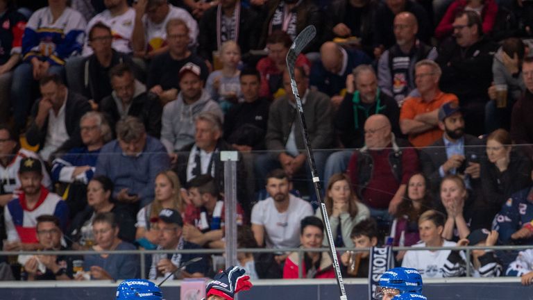 Die Adler Mannheim sind nur noch einen Sieg vom Meistertitel entfernt.