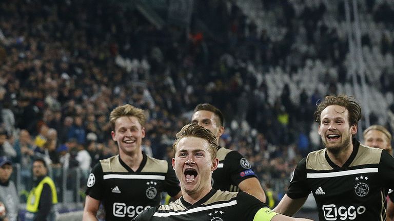 Matthijs de Ligt führt Ajax ins Halbfinale der Champions League.