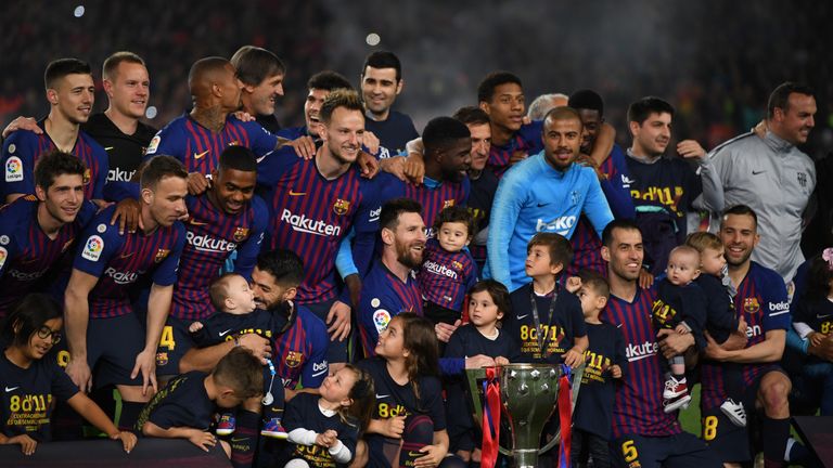 Mit dem FC Barcelona steht nur ein amtierender Meister im Halbfinale. Auch in der laufenden Saison konnten die Katalanen bereits den Titel in Spanien fix machen.