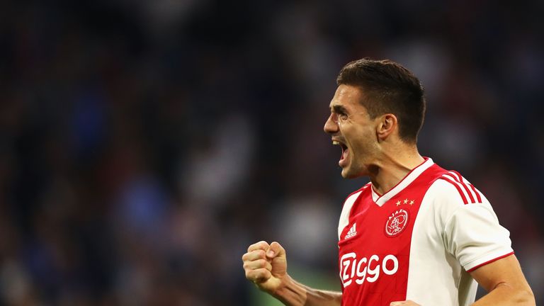 Unter anderem Dusan Tadic stellte mit seinem Tor gegen Vitesse Arnheim einen neuen niederländischen Rekord auf.