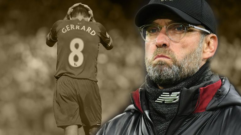 Steven Gerrard (l.) erlebte gegen Chelsea vor fünf Jahren den schlimmsten Moment seiner Karriere.