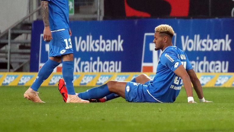 Für Joelinton war die Partie gegen Leverkusen bereits in der 51. Minute vorbei.