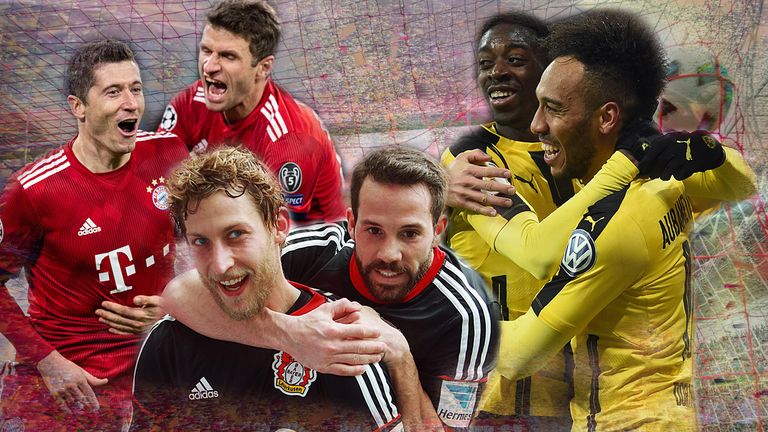 Vorlagengeber Vollstrecker Die Gefahrlichsten Bundesliga Duos Fussball News Sky Sport