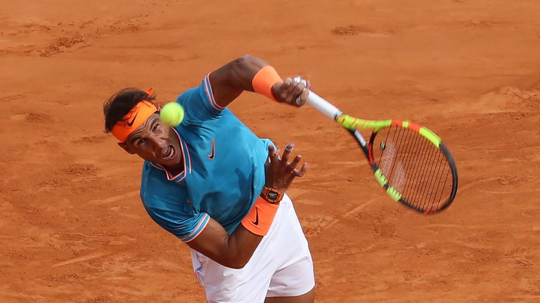 Rafael Nadal verliert in Monte Carlo gegen Fabio Fognini.