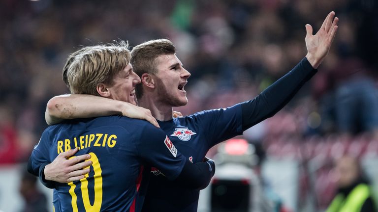 RB Leipzig: Vorlagengeber: Emil Forsberg -Torschütze: Timo Werner - Bundesliga-Tore: 11.