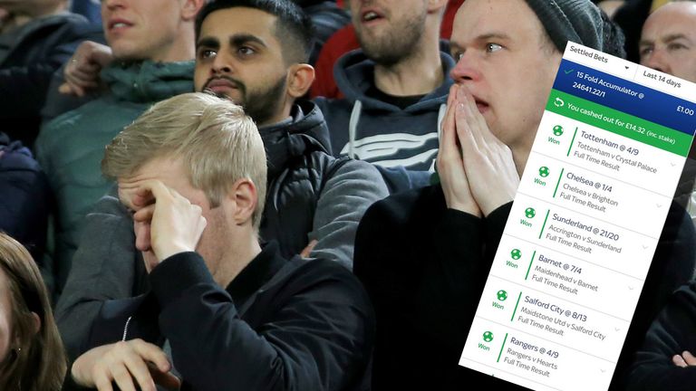 Ein Tipper hat sich einen großen Gewinn durch die Finger gleiten lassen. 